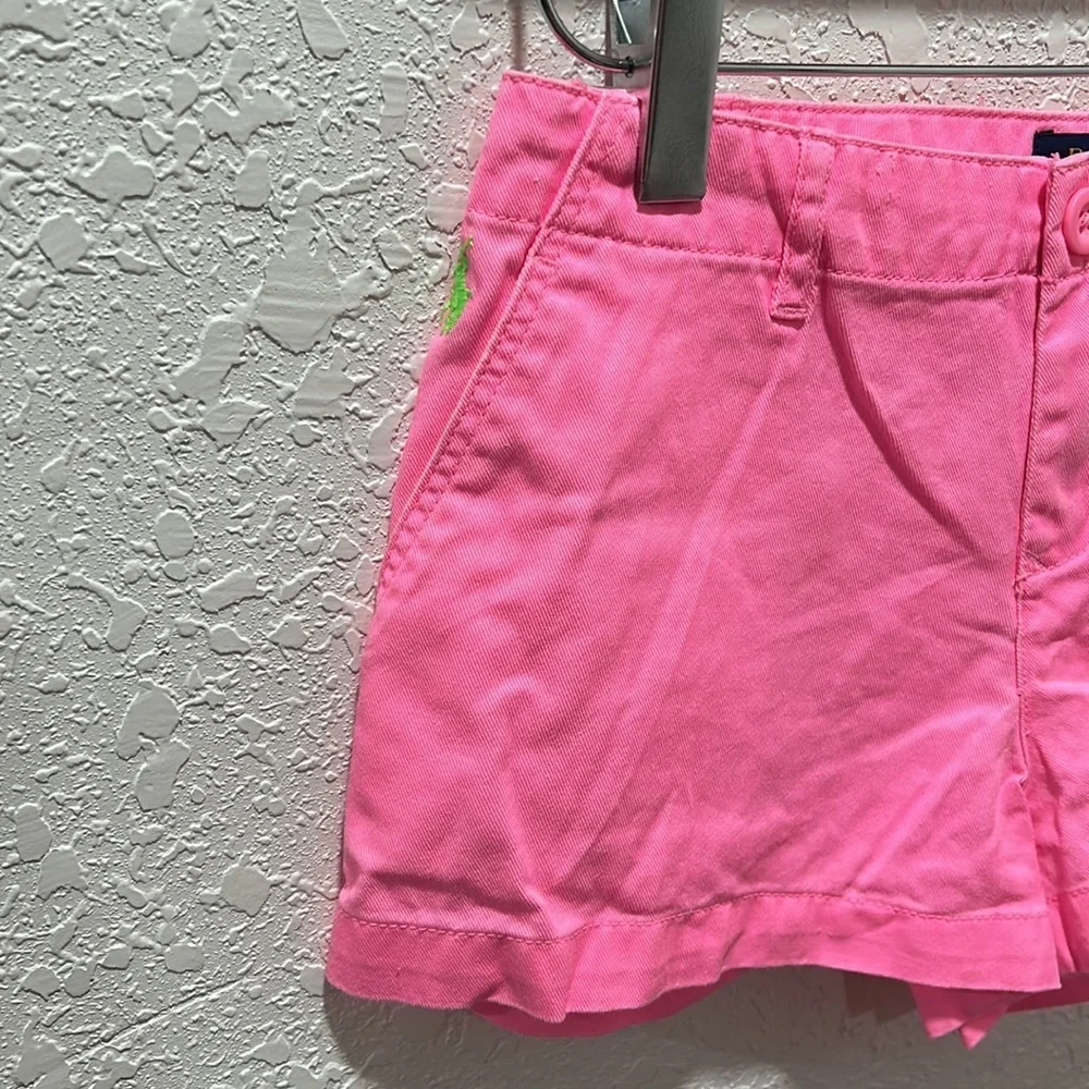 Lands End & Polo Ralph Lauren girls pink floral SET size 10 GUC..